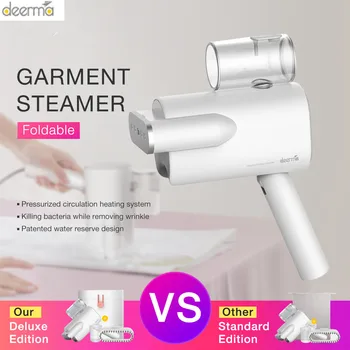 

Deerma Handheld Garment Steamer Household Portable Foldable Electric Steam Iron Clothes Wrinkle Sterilization Appliances For Hom