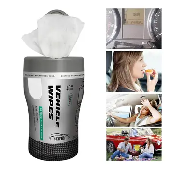 

Portable Wipes Wet Wipe Hand Wipes Antiseptic Skin Cleaning Disposable Car Home Cleaning Wet Wipes 40pcs