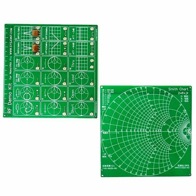 Для NanoVNA RF тестер доска RF демонстрационный Комплект фильтр аттенюатор для NanoVNA-F векторный анайлзер