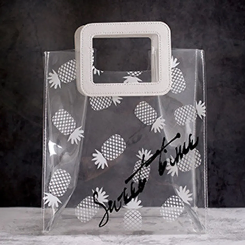

Fashion thick transparent tote
