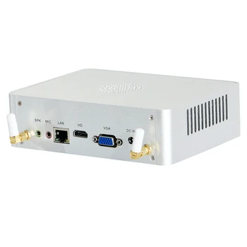 

windows 10 fanless mini pc core i5 6267U i7 6567U dual core 4thread,intel HD graphic mini desktop computer