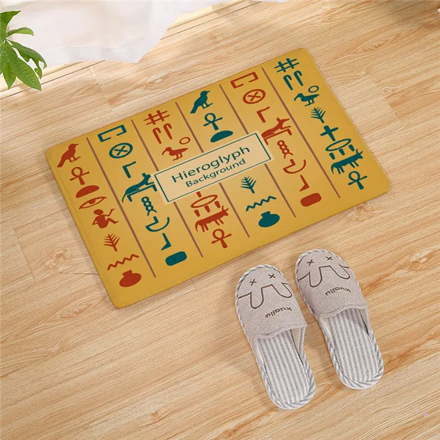 10 Egyptian Pharaoh Carpet Kitchen Carpets Doormats Floor Mats Carpet in the Hallway Floor Mat for Living Room Outdoor Home Mat - Цвет: 10