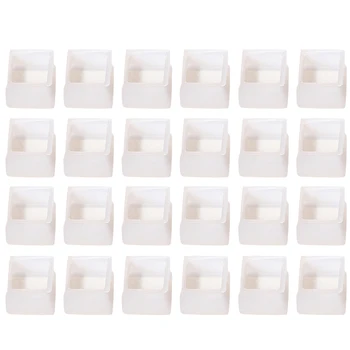

24pcs Accessories Table Caps Anti Slip Scratch-proof Furniture Leg Floor Protector Home Multifunction Elastic Silicone Cover