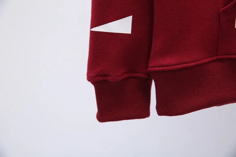 19ss кремово-белый OW Для мужчин Для женщин VIRGIL ABLOH, 3 вида цветов стрелка модная Повседневное хлопковая толстовка с капюшоном Пара пуловер Спортивная куртка