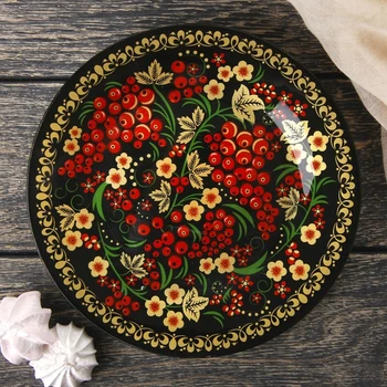 

Dessert plate "Russian viburnum", d = 20 cm