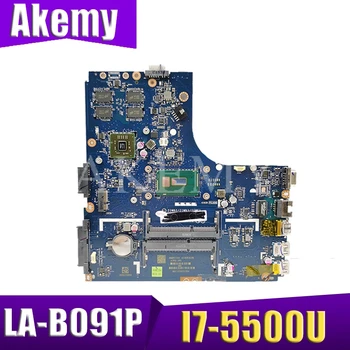 

Akemy For Lenovo B40-80 B40-70 E40-70 Laotop Mainboard LA-B091P Motherboard with R5 M230 I7-5500U CPU