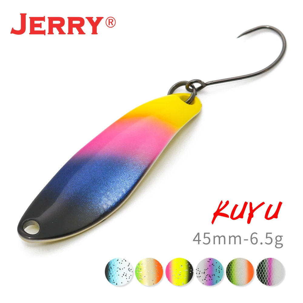 Jerry Kuyu рыболовная ложка приманка искусственная форель металлическая блесна 7 г 6 5