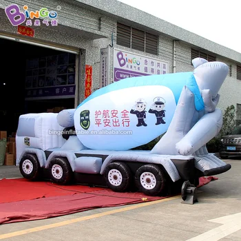 

5.3m Large Inflatable Cement Truck Model/Concrete Mixer Car for Advertising Display
