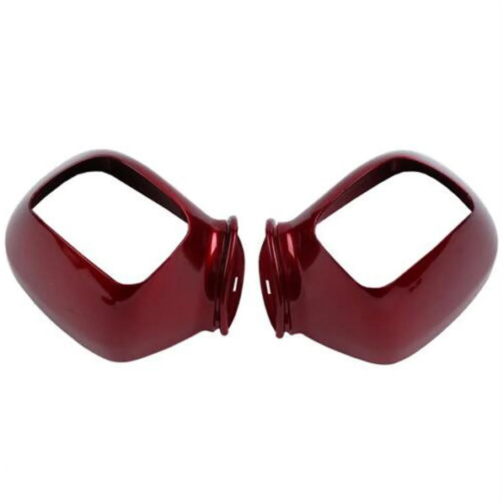 

2pcs/set new ABS Rear View Mirror Covers Silver/Black/Red 22*22mm for Honda GL1800 GOLDWING 2001-2011