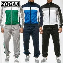 ^#Cheap ZOGAA Spring Autumn Men's Tracksuit Casual Stitching Swearshirt+Pants 2 Pieces Sets Men Patchwork Sweatsuit Classic Sports Suit ^#Cheap ZOGAA Spring Autumn Men's Tracksuit Casual Stitching Swearshirt+Pants 2 Pieces Sets Men Patchwork Sweatsuit Classic Sports Suit