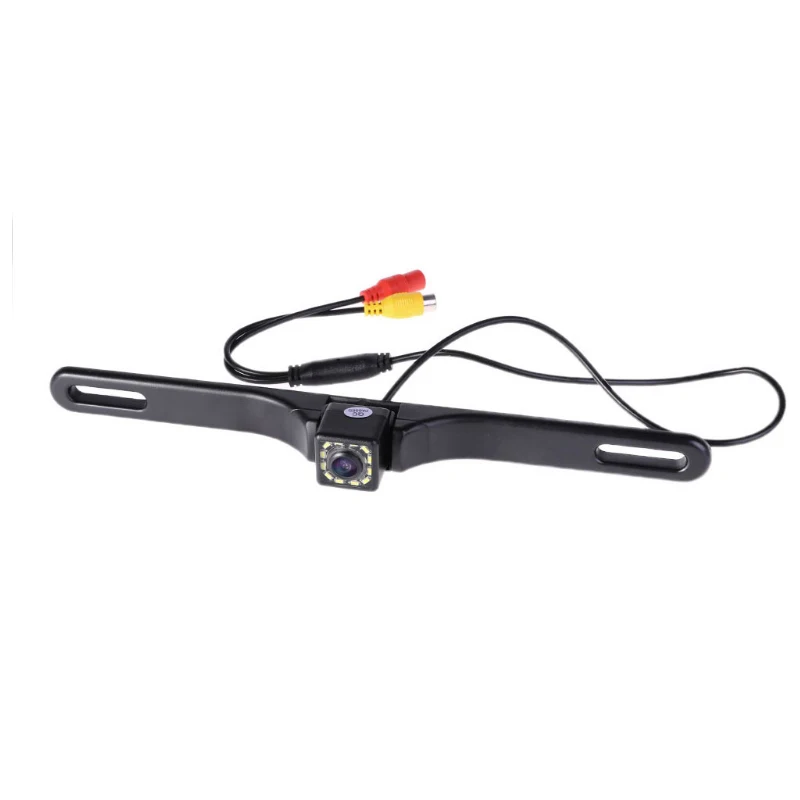 Night Visible 12 IR LED Car Rear View camera License Plate Frame Back