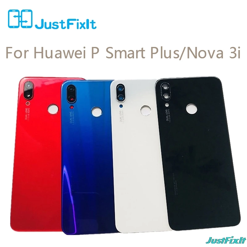 Для huawei Nova 3i Задняя стеклянная крышка батарейного отсека задняя дверь корпус панель для huawei Nova 3i Задняя стеклянная крышка