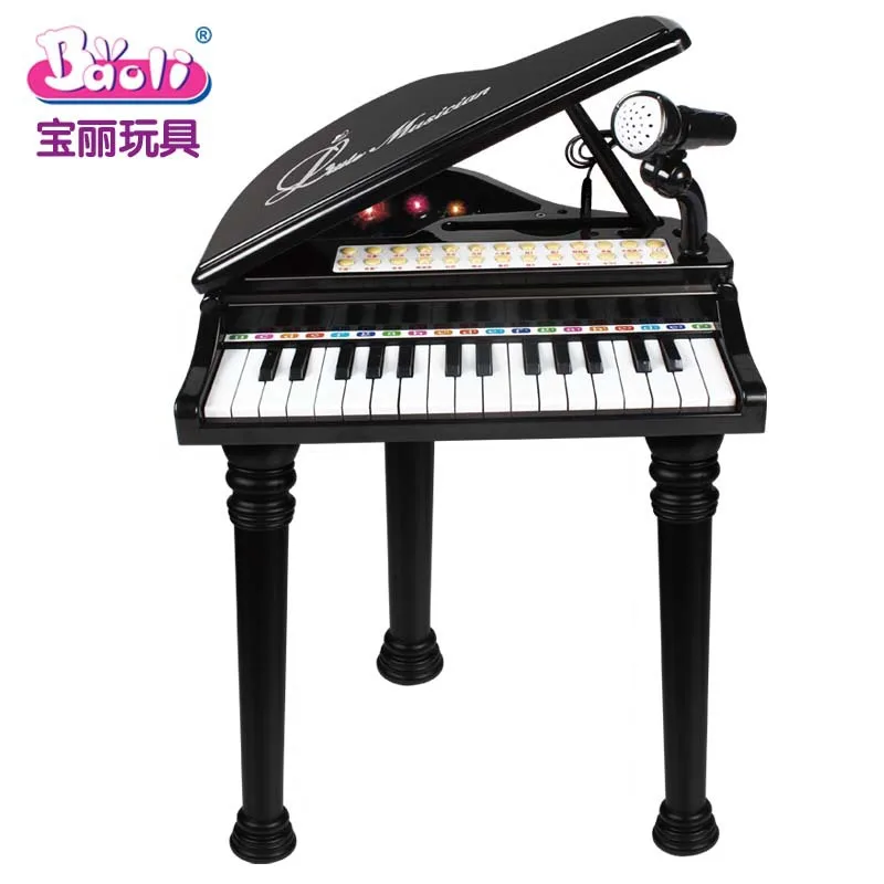 

Polaroid 1504a Multi-functional Electronic Keyboard with Microphone Recording External MP3 Piano Children Early Education Musica