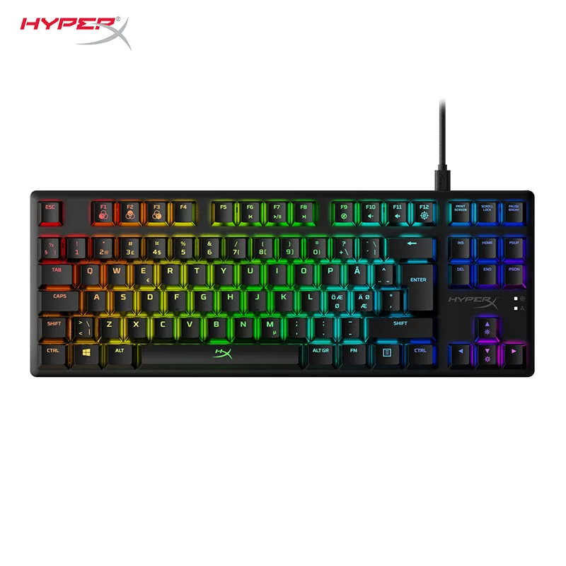 Механическая игровая клавиатура HyperX из сплава Origins компактный портативный