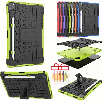 

For New iPad Pro 11 2020 A2228 A2068、A2230 Heavy Duty Rugged Stand Hybrid Shockproof Hard Silicone Tablet Case Cover