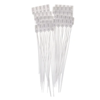 

50pcs 0-50 DIY Nylon Cable Ties Tight Security Wire Logistics Self-locking Seals