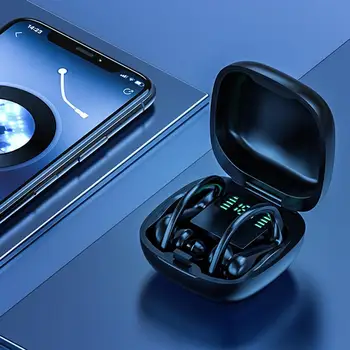 

MD03 LED Display Wireless Bluetooth 5.0 Business Earphone Waterproof Earbuds