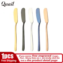 Перепелиные яйца Высокое качество модные Нержавеющая сталь утварь, столовые приборы нож для масла и сыра десертное варенье разбрасыватель удобрений для завтрака со специальным приспособлением, столовая посуда, барный инвентарь