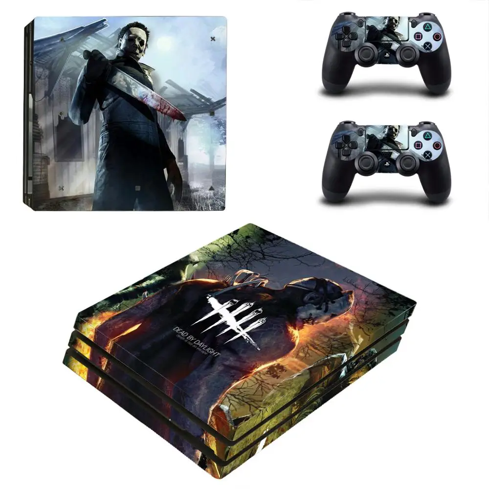 Оранжевый Dead by Daylight PS4 Pro стикер Play station 4 Кожа Наклейка для playstation 4 PS4 Pro консоль и контроллер Кожа винил - Цвет: Оранжевый