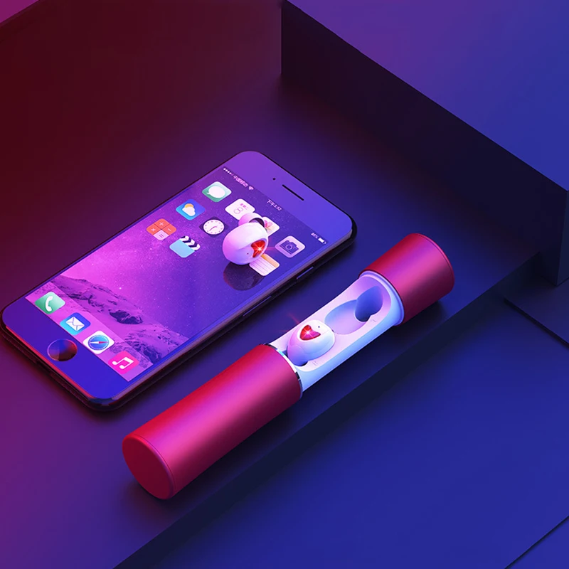 Fone De Ouvido Bluetooth 5,0 цилиндрические металлические TWS Наушники Беспроводные HD HiFi стерео звук сенсорное управление спортивные бизнес наушники