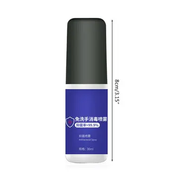 

Mini Hand Sanitizer Spray Disposable Outdoor Cleansing Fluid Travel Portable E65D