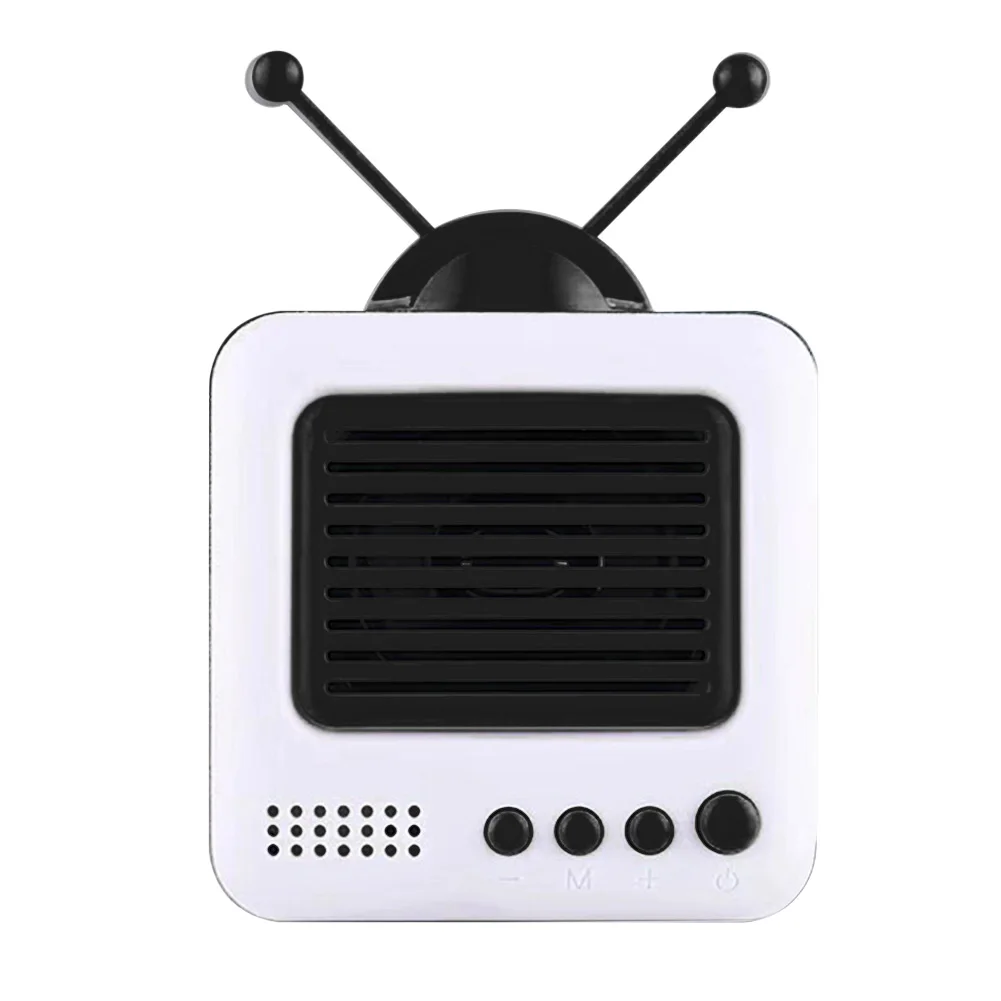 Cellphone Holder Home Button Mini Bluetooth 5.0 Portable High Fidelity Wireless Speaker TF Card Retro TV Shape U Disk Anti-fall Cellphone Holder Home Button Mini Bluetooth 5.0 Portable High Fidelity Wireless Speaker TF Card Retro TV Shape U Disk Anti-fall