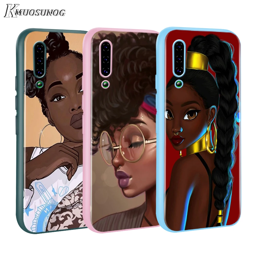 

Melanin Poppin Black Baseus Candy Color Cover for Xiaomi Mi NOTE 10 9 8 Pro 9T SE A1 A2 A3 CC9 SE Lite F1 Phone Case