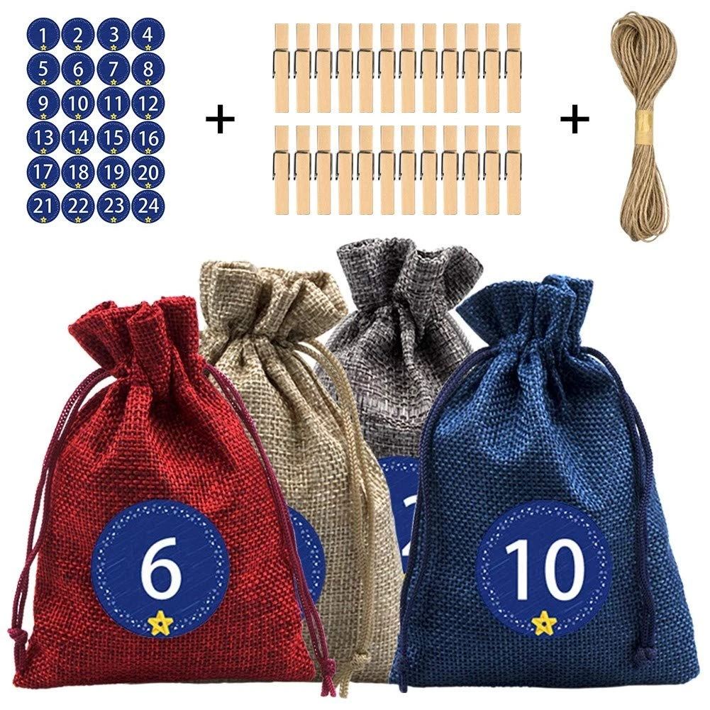 24-christmas-calendar-bags-burlap-hanging-advent-garland-candy-gift-bag