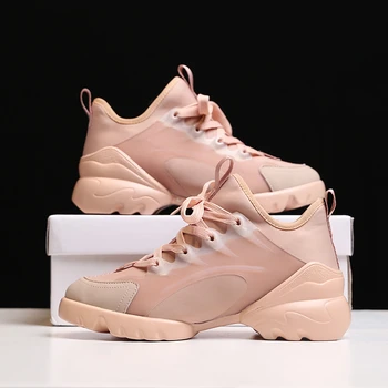 

2020 Autumn Platform Sneakers For Women Luxury Brand Casual Woman Vulcanized Shoes Fashion Chunky Women's Shoes Walking Trainers