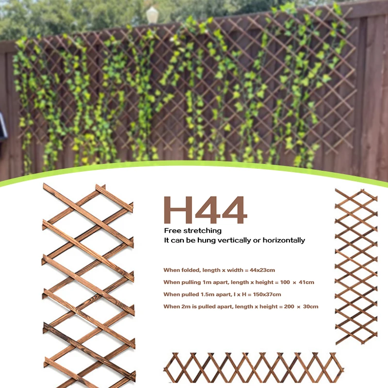 

Garden Lattices Trellis Expandable Wooden Fence Panel Plant Support for Support Climbing Fencing, Trellis Gates Garden Buildings