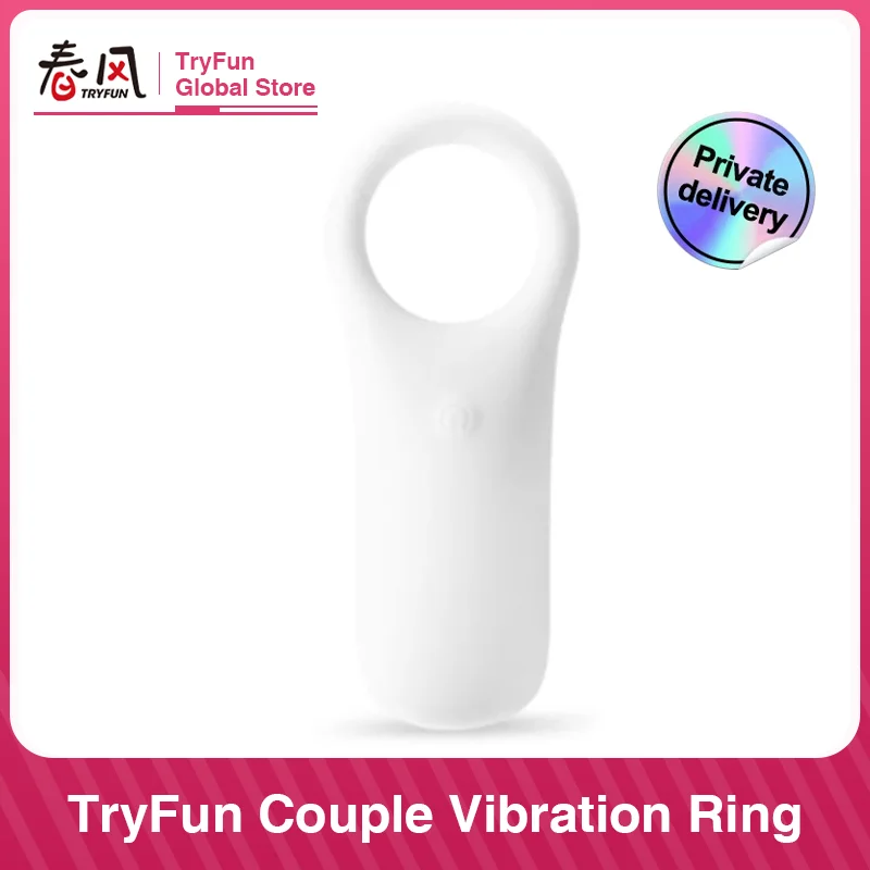 Вибро кольцо TryFun секс-игрушки для пар интимные товары на пенис задержка