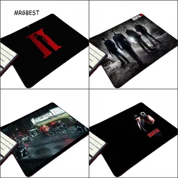 

MRGBEST Cool Mini Pc Notebook Mouse Pad Anti-skid Wear Rubber Computer Game Mat Mafia Series 2 Style Pattern for Lol CSGO