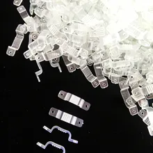 3528/5050/3014/2835LED полосы Пластик Скоба для крепления держателя лампы свет ремешках аксессуары
