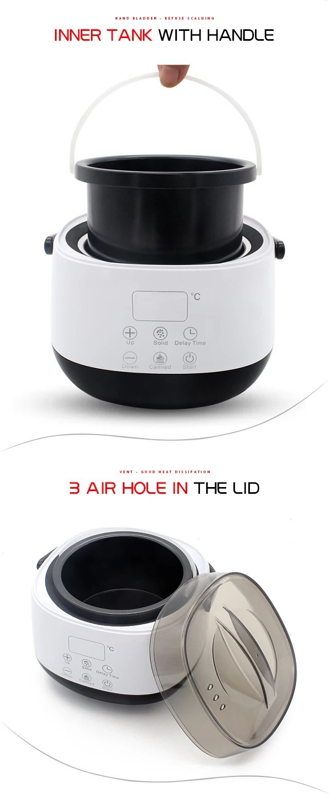 High Quality Touch Control Wax Warmer Depilatory Digital Wax Heater