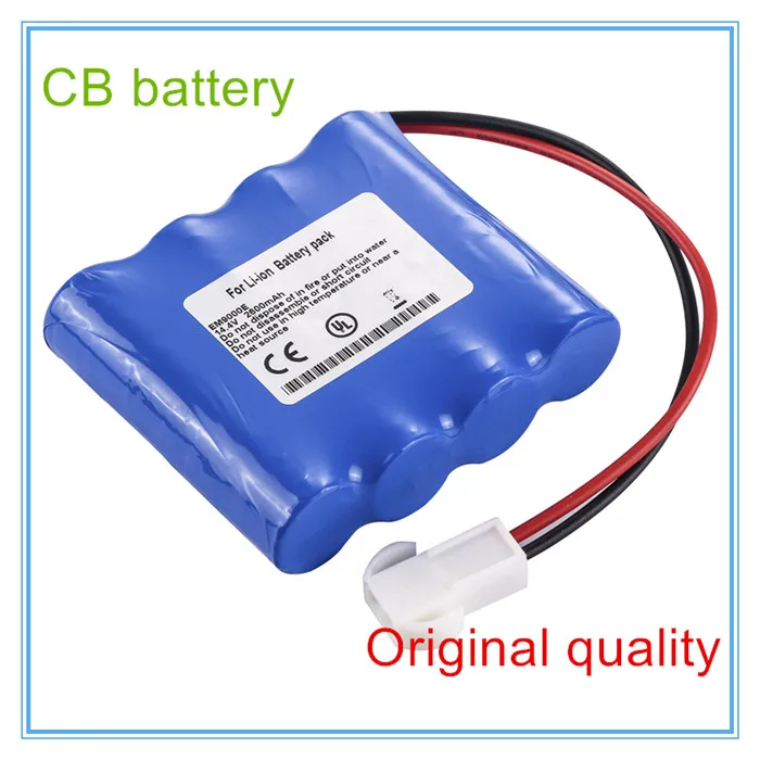 От производителя Замена EM9000E 2600mAH, 1 год ЭКГ батарея