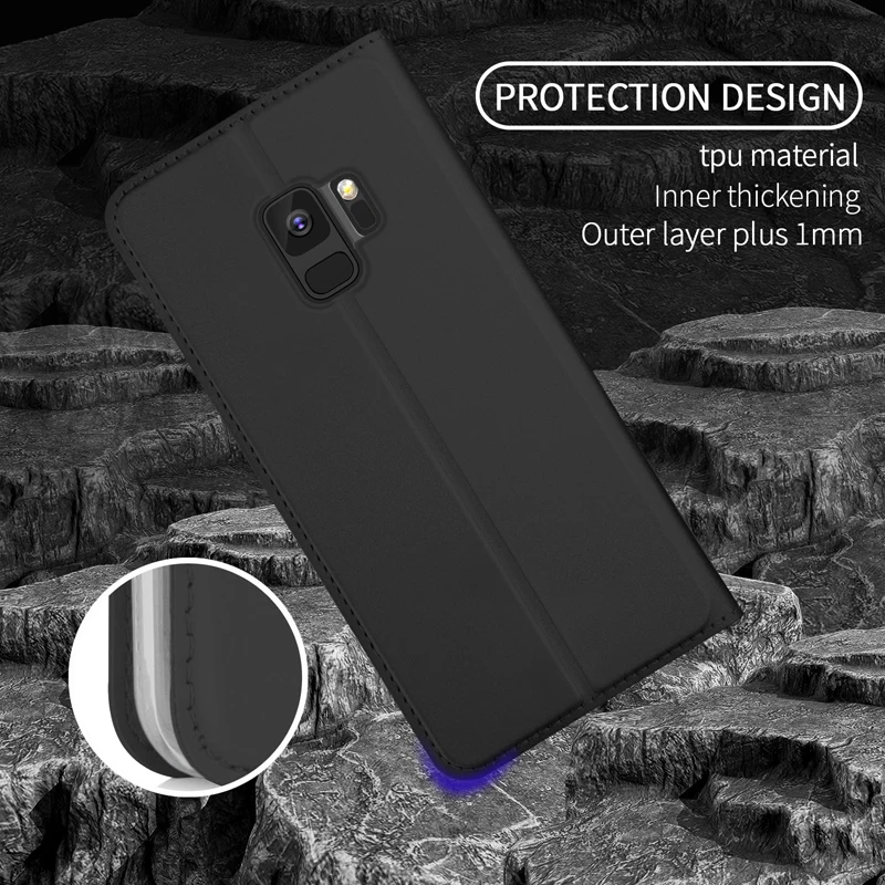 Flip Leather Case for Samsung S8  Plus (4)