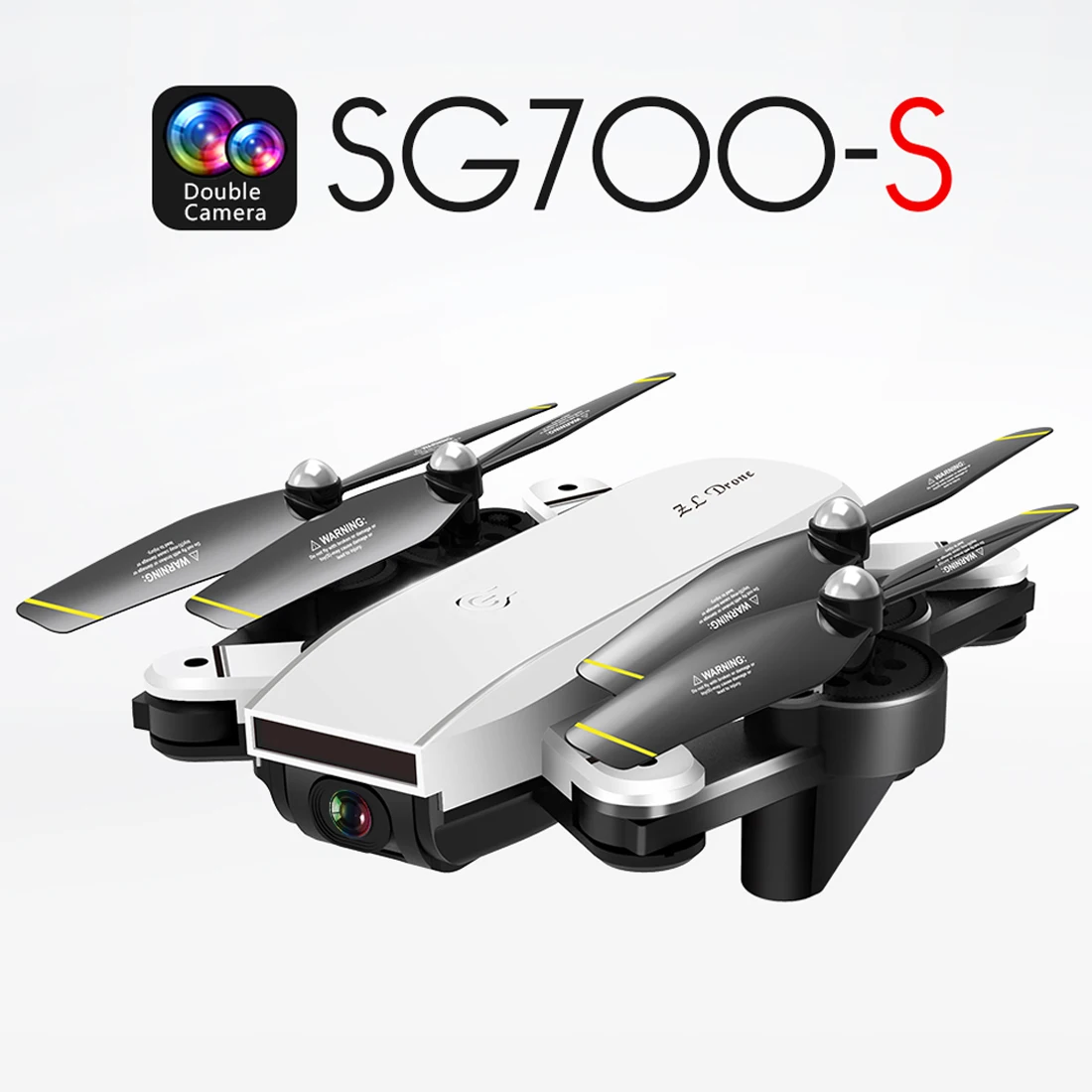 SG700-S 4K камера Квадрокоптер WiFi fpv Двойная камера Широкоугольный контроль ладони оптический поток жеста Фото Видео селфи RC Квадрокоптер