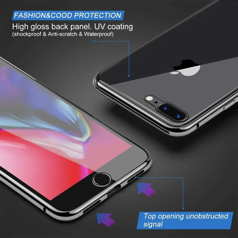 Sleek Magnetic Adsorption Case with Metal Frame and Tempered Glass Backing