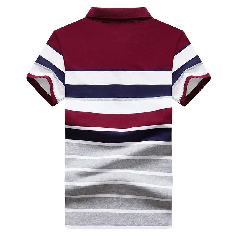 Рубашка поло DARPHINKASA мужская с коротким рукавом тонкая дышащая модная деловая