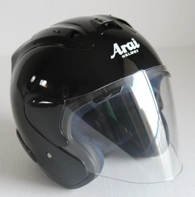 Шлем ARAI 3/4, мотоциклетный шлем, полушлем, открытый шлем, шлем для мотокросса, шлем, Безопасный корабль - Цвет: Серебристый