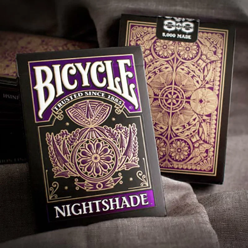 Велосипед Nightshade игральные карты покер размер USPCC Ограниченная серия клуб 808 выпуск колода коллекционные волшебные карты фокусы реквизит