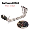 For Kawasaki Z900 Motorcycle Whole Full System Exhaust Tip Muffler Tail Pipe Short Front Header Connect Pipe