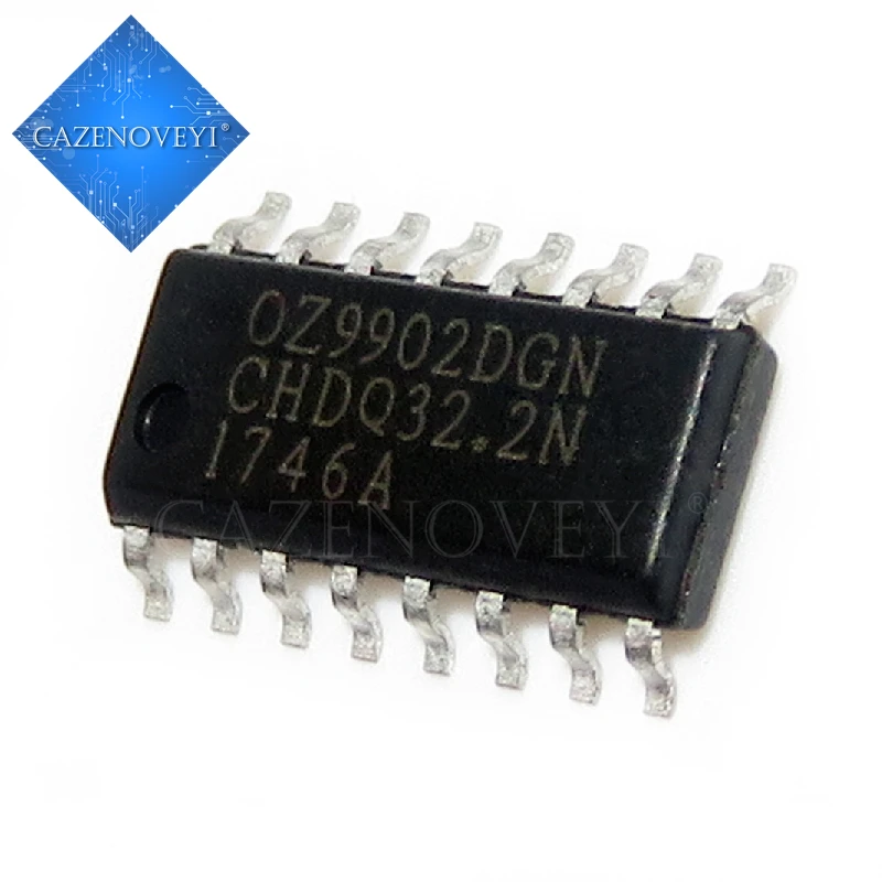 

5 шт./лот OZ9902CGN OZ9902DGN OZ9902 лапками углублением SOP-16 в наличии