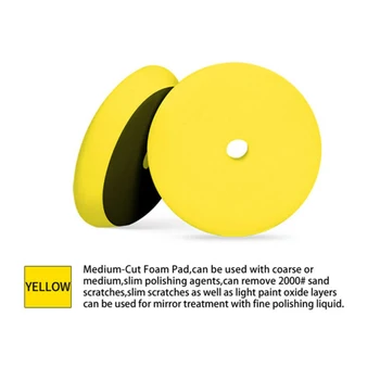 

For Car Buffer Polisher Sponge Polishing Pad Sanding Accessories 5Pcs Polyether