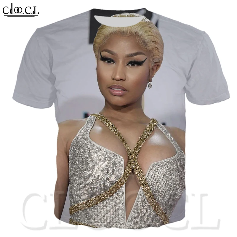 Модная футболка с 3D принтом Nicki Minaj сексуальный свитшот в стиле хип хоп виде