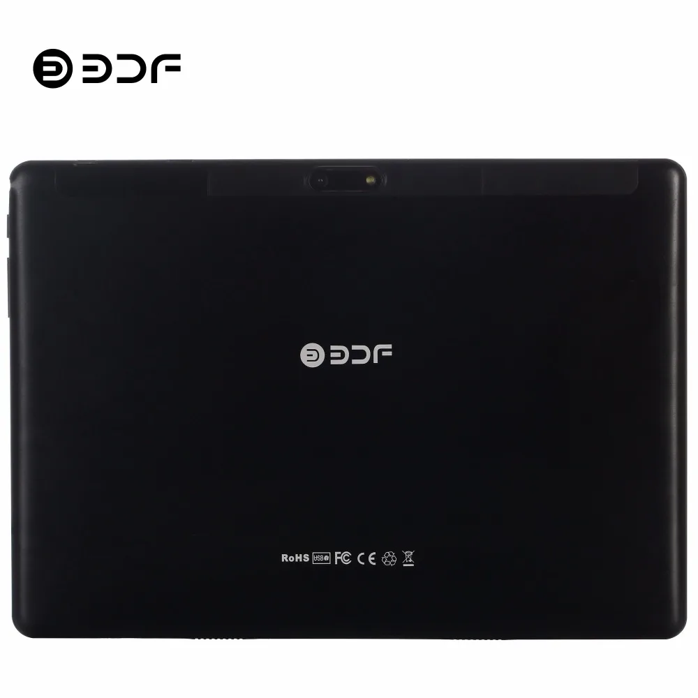 BDF 10 дюймов Android 9,0 планшетный ПК 10/десять ядер 8 ГБ/128 ГБ 1280*800 ips WiFi Bluetooth Две sim-карты 3G/4G LTE телефонный звонок ПК планшет 10,1