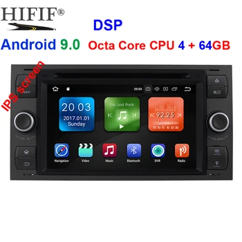 

IPS 2 Din Octa 8 Core Android 9.0 Car DVD Player GPS Navigation WIFI 4G for FORD S-Max Kuga Fusion Transit Fiesta Focus II