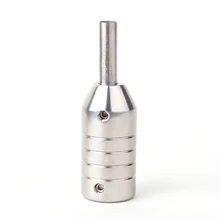 Высококачественная профессиональная рукоятка из нержавеющей стали 25 мм, самостоятельная задняя трубка, Задняя ручка татуировка, трубка с задней стволовой#131