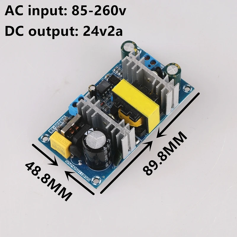 AC DC 85V 260V to 5V 12V 24V 36V 48V переключатель модуля питания Защита от перенапряжения и