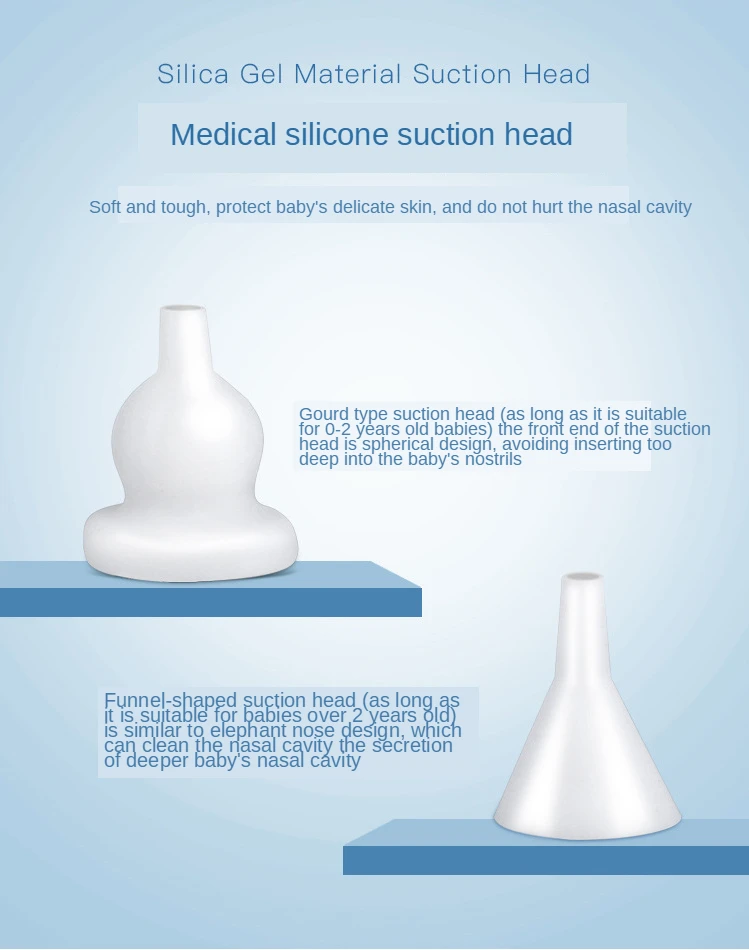 Nariz do Bebê Limpo de Alta Acessórios do Bebê Qualidade Silicone Nasal Aspirador Crianças Seguro Higiênico Nariz Mais Limpo Recém Nascido Cuidados 7 High Quality Mamãe e Bebê
